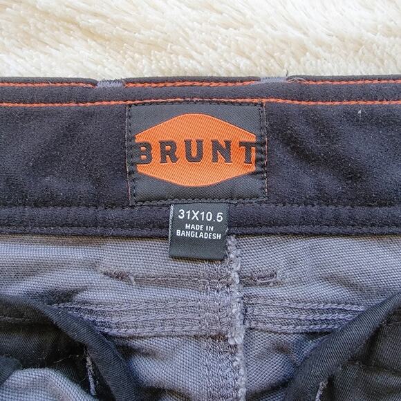 Men's Gray Cargo Shorts - Picture 5 of 6